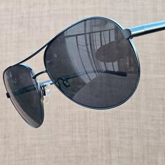 Kirkland Men Sunglasses Polarized Black Metal Frame 60[]15 137 Frame Japan - Picture 2 of 12